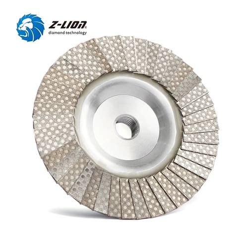 Z Lion Ruedas De L Minas De Diamante Con Base De Aluminio Discos De