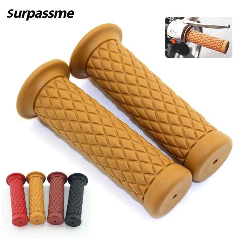 Universal Motorcycle Handlebar Grips Antiderrapante Borracha Bar End