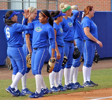 Florida softball scrimmage 2.5.13 - Gator Country