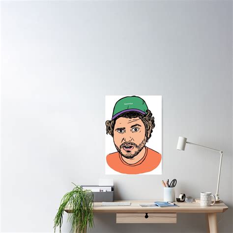 "Ethan Klein Sticker Portrait Face Illustration Vape Nation H3H3 Productions" Poster by meruna ...