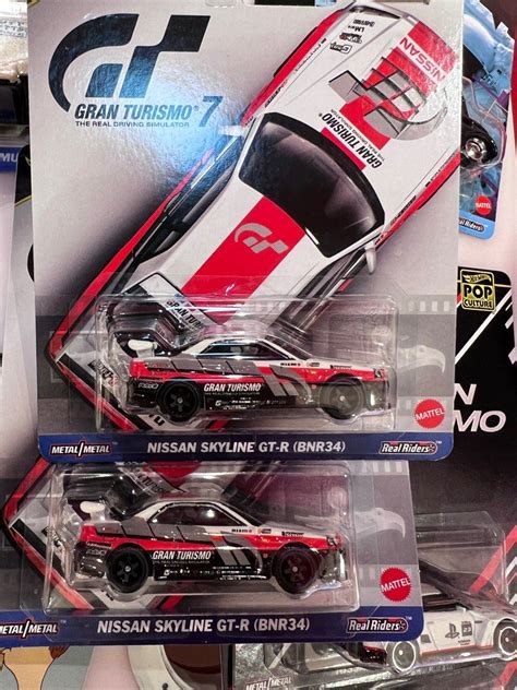 Hot Wheels Nissan Gtr Nismo Gt And Nissan Skyline Gtr Bnr Hobbies Toys Toys Games On