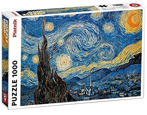 Puzzle Pezzi Piatnik Van Gogh Notte Stellata Giochi Puzzle