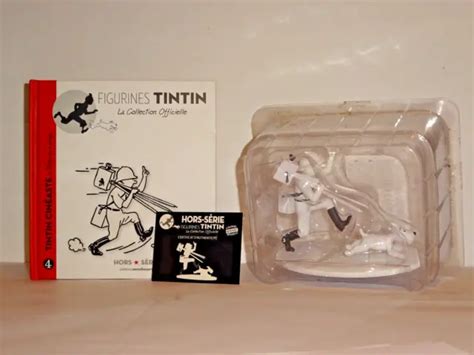 FIGURINE TINTIN COLLECTION officielle n4 HS Hors Série Tintin Cinéaste