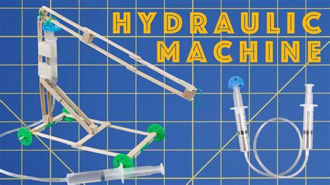 Young Engineers Easy Hydraulic Or Pneumatic Machine Engineering