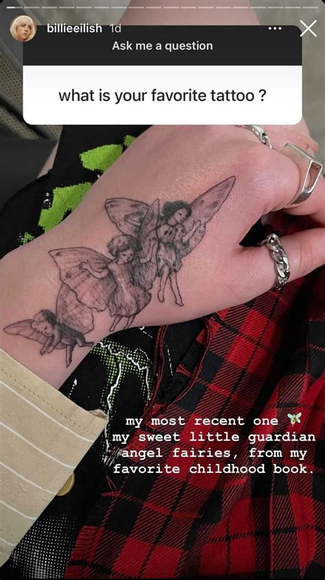 A Closer Look At All Of Billie Eilishs Tattoos Hand Tattoos Tattoos