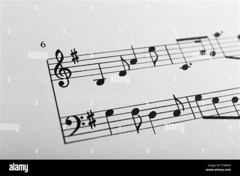 Music sheet background Stock Photo - Alamy