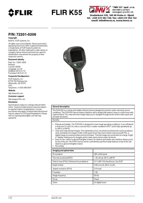 Flir k55 eng cz by NETservis - Issuu