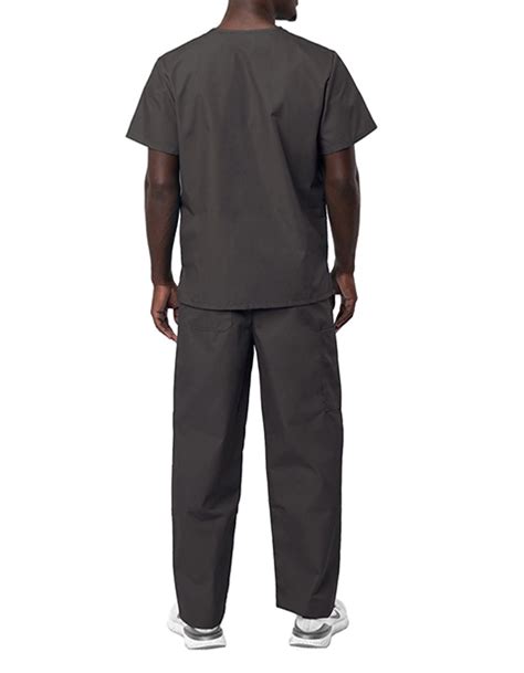 Adar S8400 Sivvan Unisex V Neck And Drawstring Pant Scrub Set