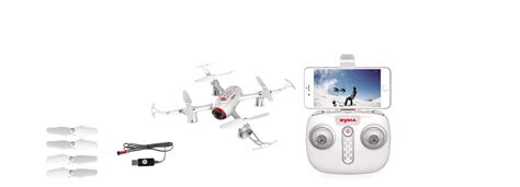 Syma X Sw Fpv Real Time Quadcopter Drone Channel White The Pet