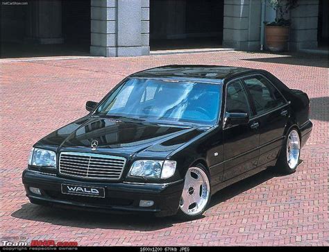 Black Mercedes Benz S Class W140