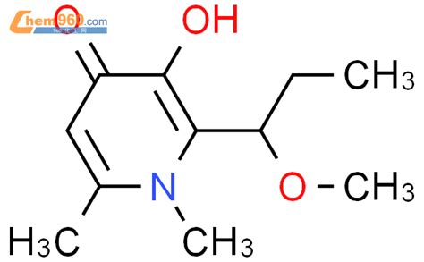 9ci 3 羟基 2 1 甲氧基丙基 1 6 二甲基 4 1H 吡啶酮CAS号752186 89 3 960化工网