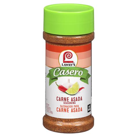 Lawry S Casero Carne Asada Seasoning 11 25 Oz Global And Specialty Spices Meijer Grocery