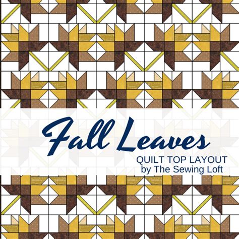 Falling Leaves Quilt Pattern Free Printable Templates Free