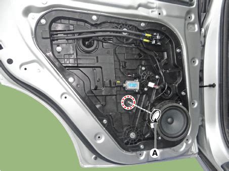 Kia Sportage Rear Door Module Repair Procedures Rear Door