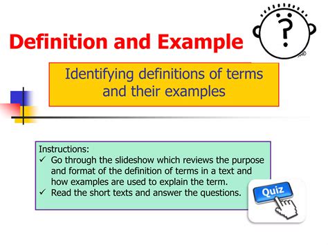 Definitions and examples | PPT