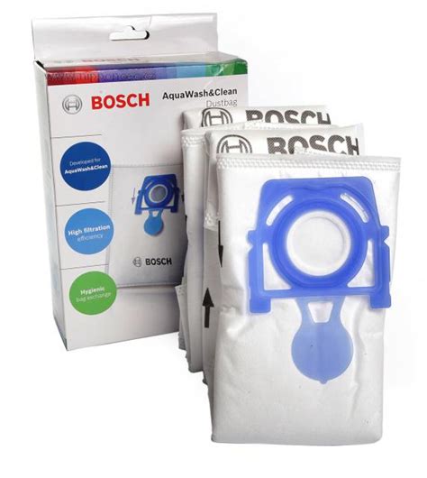 Originální sáčky BOSCH BBZWD4BAG 4ks pro vysavače Aqua Wash Clean ...