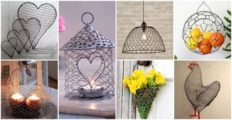 25 Diy Chicken Wire Crafts That Will Fascinate You