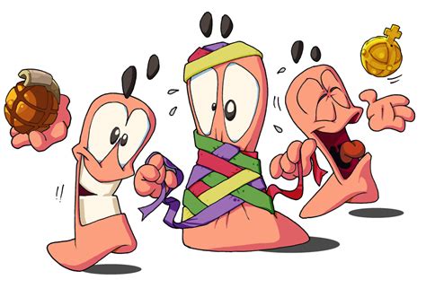 Worms Game Characters