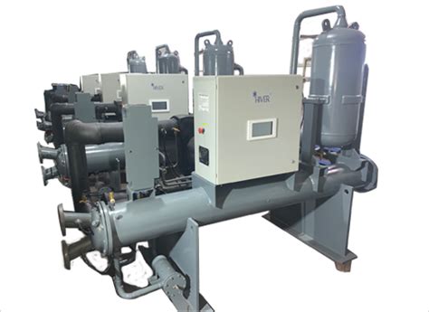 Methanol Brine Water Cooled Screw Chiller Low Temperature Chillers