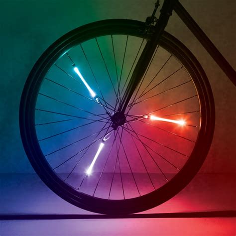 Brightz Color Morphing Led Bicycle Spoke Lights Spinbrightz Water Resistant 1 Pack