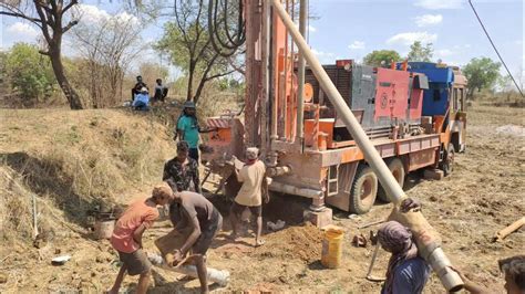 Step By Step Borewell Drilling 1270 Feet Drilling No Water Checking