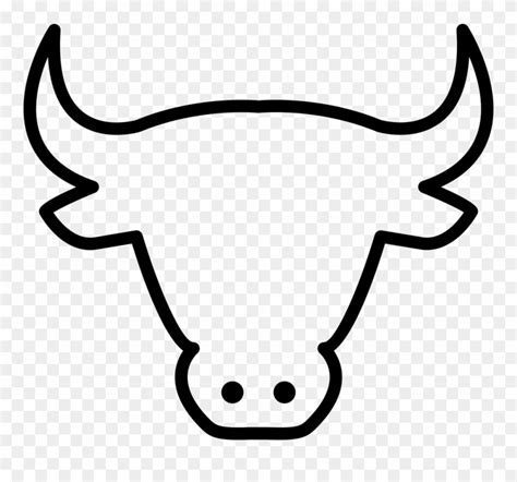 Cow Head Outline Comments - Cow Head Png Clipart (#738084) - PinClipart