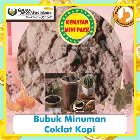 Jual Bubuk Minuman Rasa Coklat Kopi 50Gr Minuman Powder Coklat Kopi