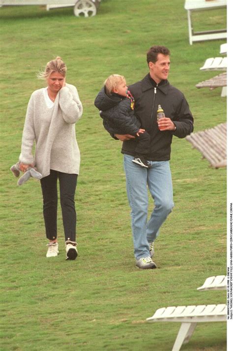 Photo Michael Schumacher Avec Sa Femme Corinna Et Sa Fille Gina Maria