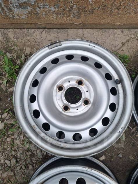 R14 4*100 Nissan отличный комплект штамповок, штамповка лютая модная ...