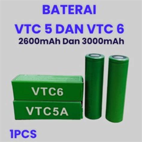 Baterai Vtc Vtc Sony Authentic Mah Mah Vape Senter