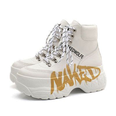 Woman Brand New Naked Wolfe Boots Spirit Gold Silver White Black