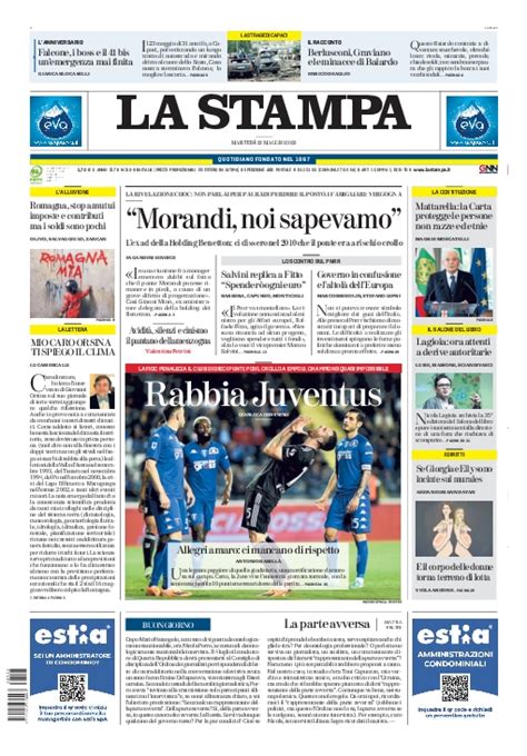 Fabrizio Goria On Twitter Rt Lastampa Buongiorno Ecco La Prima