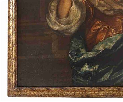 Quadro Olio Su Tela Raffigurante Nobildonna Epoca Gabriele Gogna