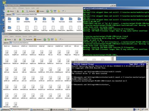 Reactos S Auto Compile Linuxfr Org