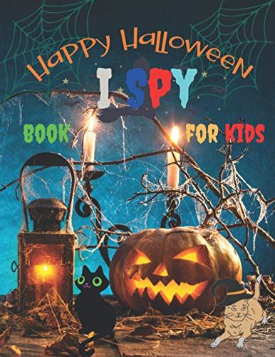 I Spy Halloween Book for Kids: A Fun Activity Spooky Scary Things ...