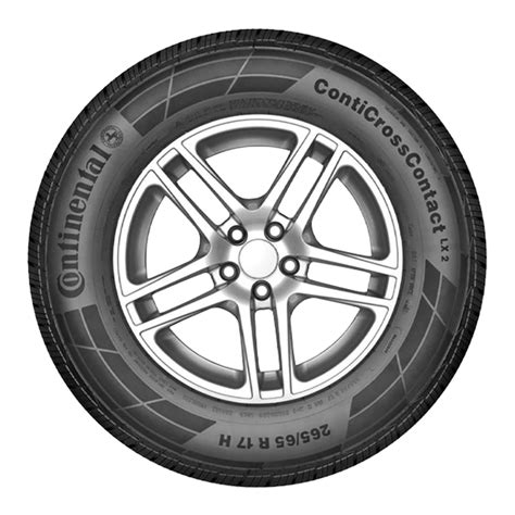 Buy Continental ContiCrossContact LX 2 - 225/65R17 (102H) Mfg-2023 ...