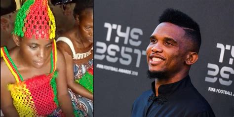 Cameroun Une Jeune Malvoyante Envoie Un Mouvant Message Samuel Eto