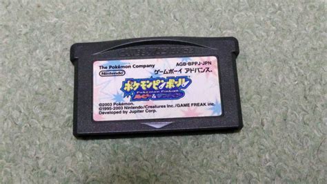 【やや傷や汚れあり】gba ポケモンピンボール ルビーandサファイア ソフトのみ ポケットモンスター の落札情報詳細 ヤフオク落札価格情報