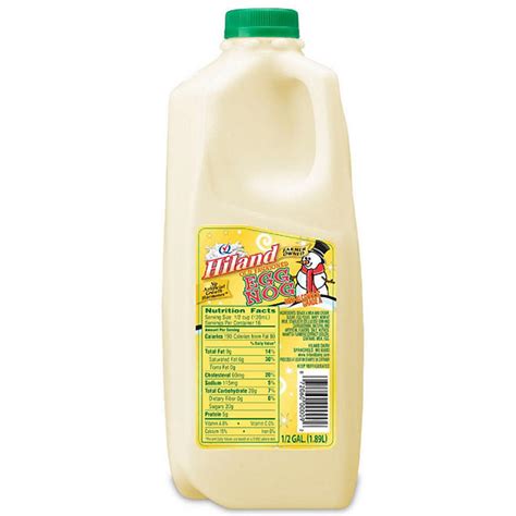 Hiland Old Fashioned Egg Nog 12 Gal Sams Club