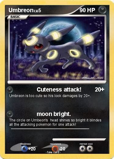 Pokémon Umbreon 327 327 - Cuteness attack! - My Pokemon Card