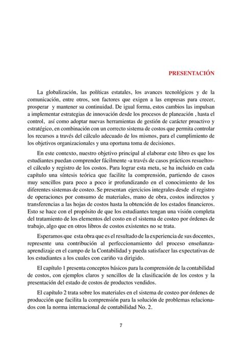 Libro Casos Pr Cticos De Contabilidad De Costos Pdf