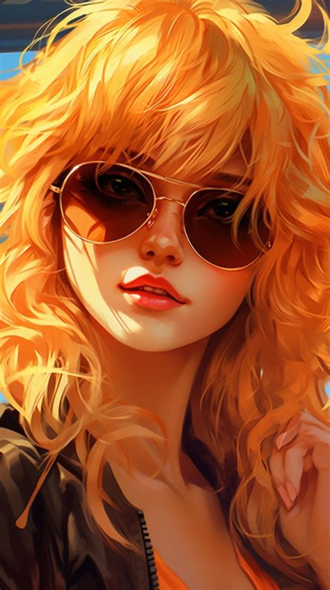 Sunglasses Anime Girl Aesthetic 19 Wallpaper Images And Photos