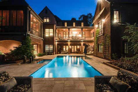 Nashville Luxury Home Magazine Resort Style Living With Luxurious Pool