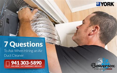 North Port Ac Questions To Ask When Hiring An Air Duct Cleaner