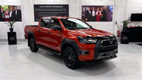 2022 Toyota Hilux 2 8 D4D Auto Invincible X Double Cab Burnt Orange