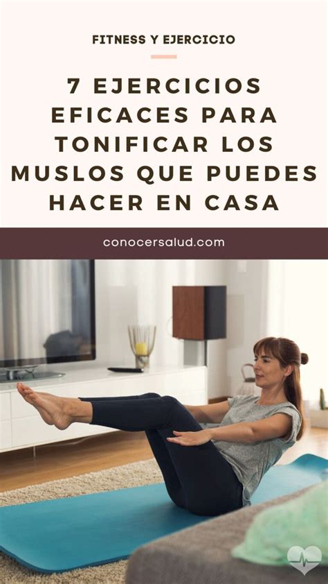 7 Ejercicios Eficaces Para Tonificar Los Muslos Que Puedes Hacer En Casa