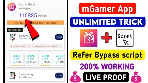 MGamer Coin Trick MGamer Unlimited Coins MGamer New Refer Bypass