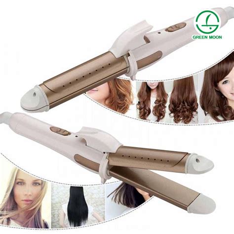 Greenmoon Nova In Hair Straightener And Curler Professional Iron