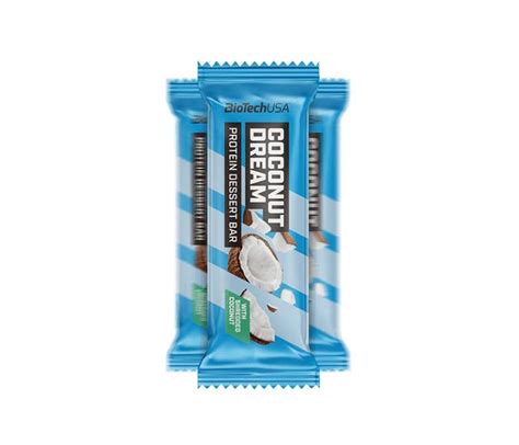 BioTechUSA Protein Dessert Bar Coconut Dream 50g BENU Gyógyszertár