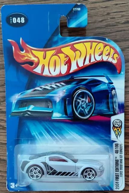 HOT WHEELS 2004 First Editions Ford Mustang GT Concept 48 De 100